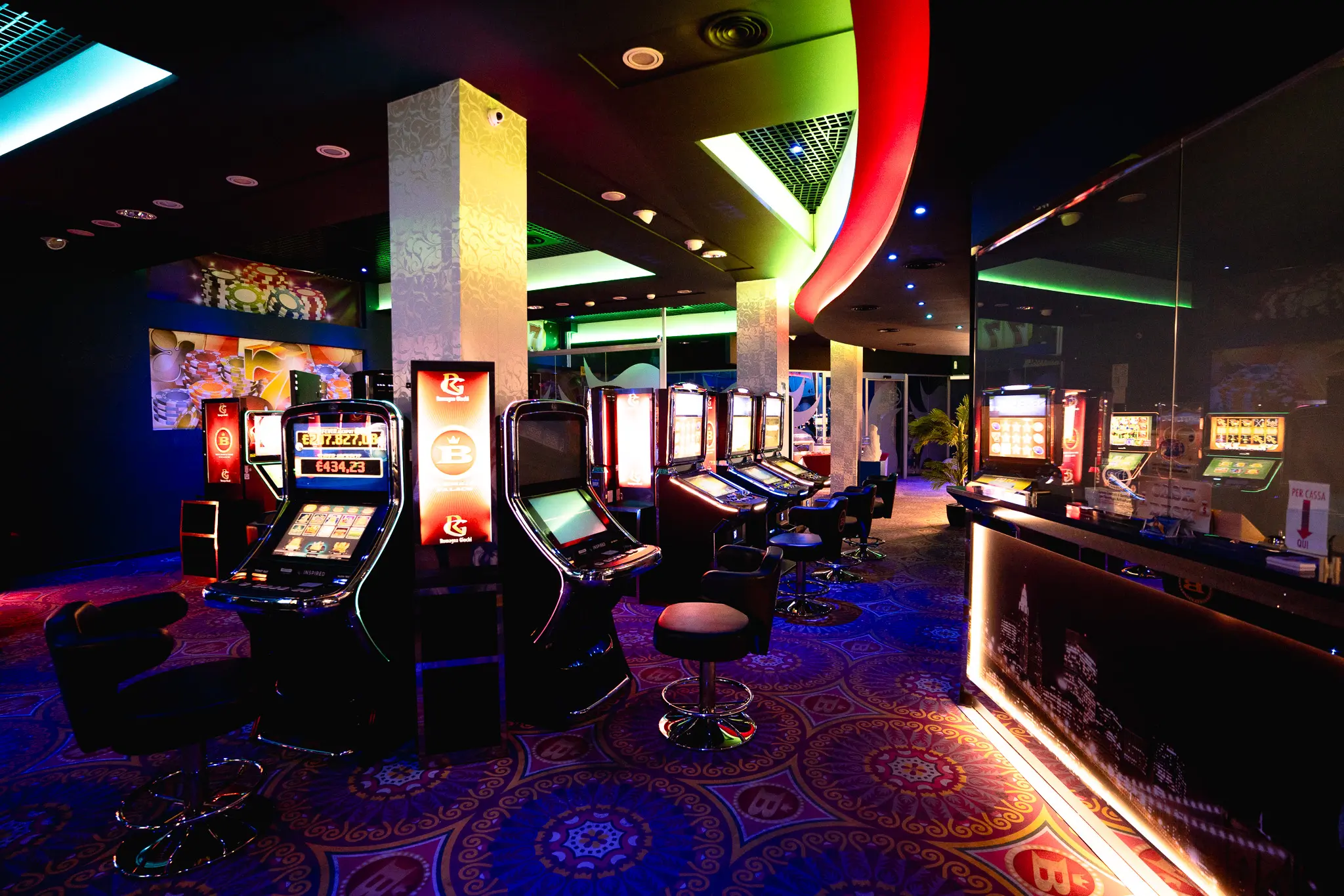 BIlionaire Palace - Sala VLT Bologna - Casino