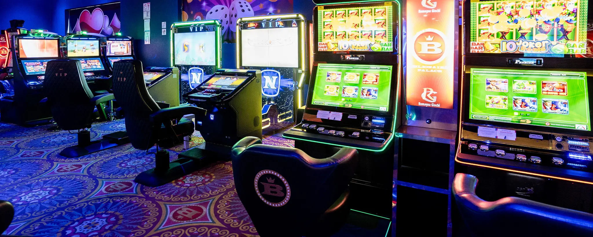 BIlionaire Palace - Sala VLT Bologna - Casinò